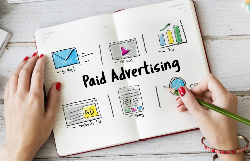BrandMarketing team managing paid advertising campaigns